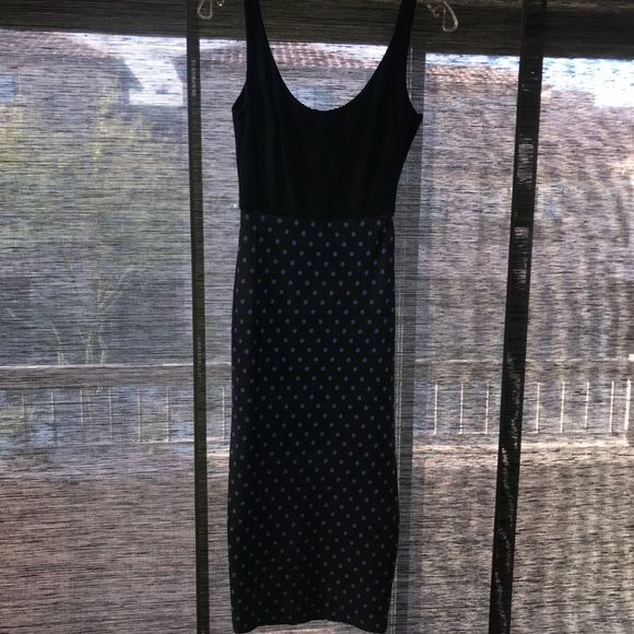 Navy Zara bodycon - Picture 1 of 4